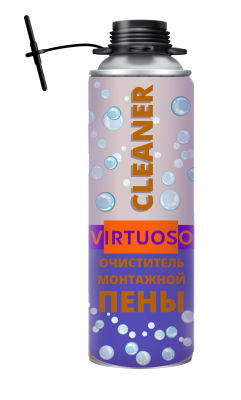Очиститель монтажной пены  VIRTUOSO CLEANER  500мл; 55816